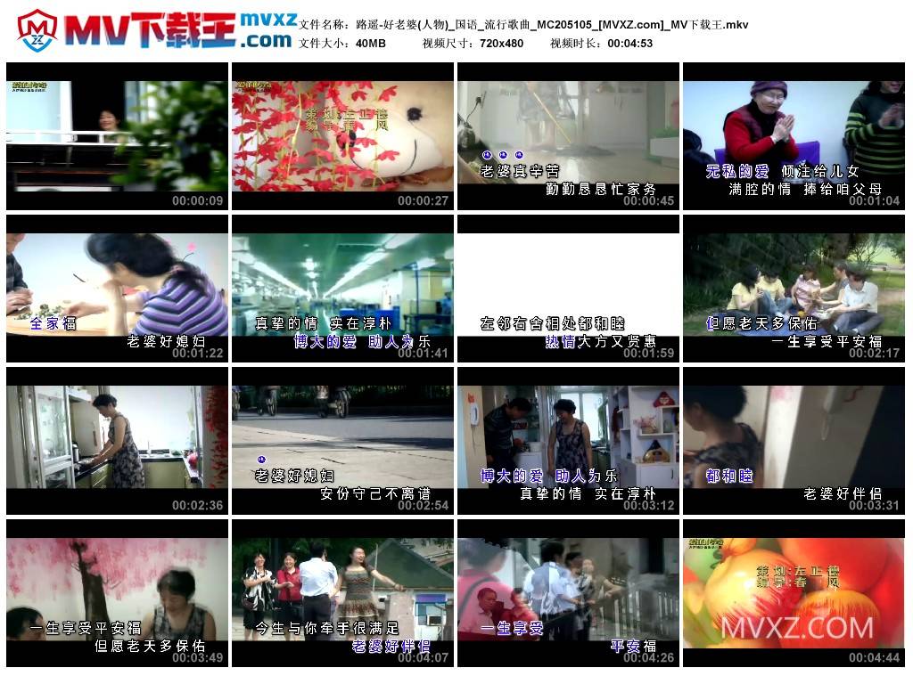 路遥-好老婆(人物)_国语_流行歌曲_MC205105